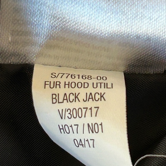 Old Navy Black Jacket with Faux Fur Trim - Picture 9 of 15